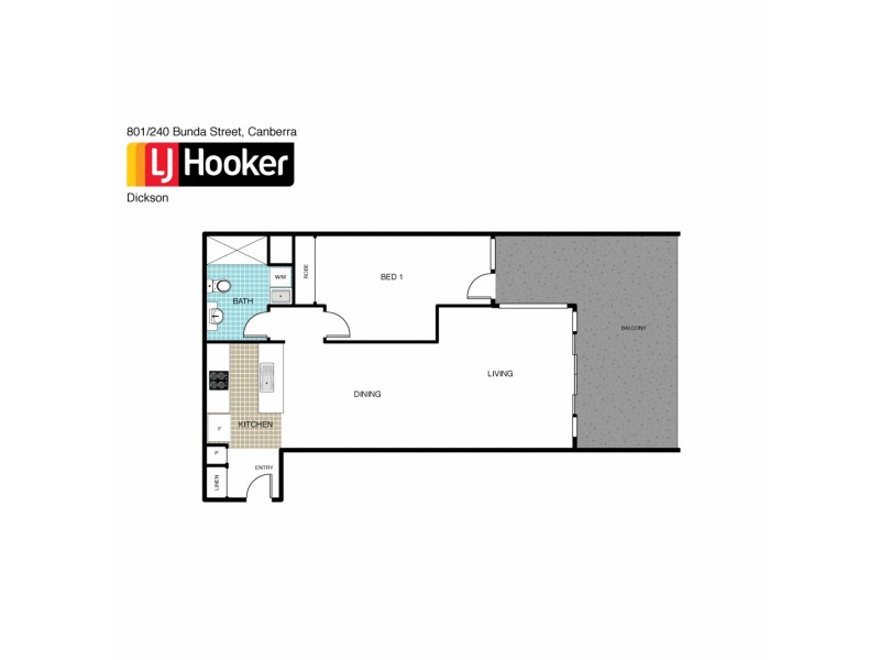 801/240 Bunda Street, City ACT 2601 Floorplan