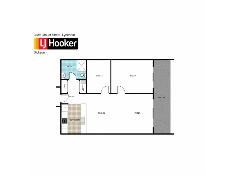 283/1 Mouat Street, Lyneham ACT 2602 Floorplan