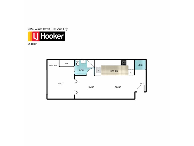 201/2 Akuna Street, City ACT 2601 Floorplan
