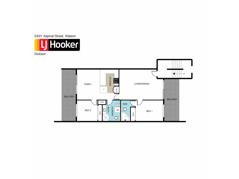54/21 Aspinall Street, Watson ACT 2602 Floorplan