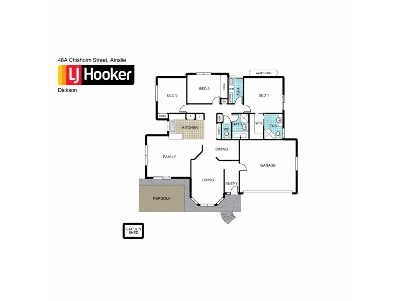 48a Chisholm Street, Ainslie ACT 2602 Floorplan