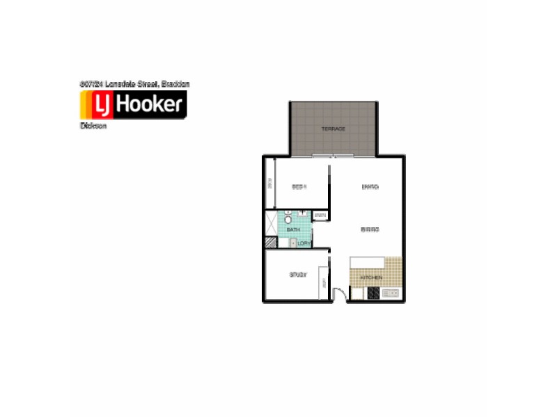307/24 Lonsdale Street, Braddon ACT 2612 Floorplan