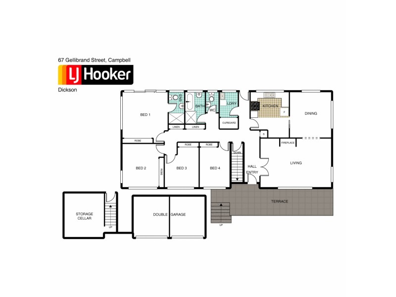 67 Gellibrand Street, Campbell ACT 2612 Floorplan