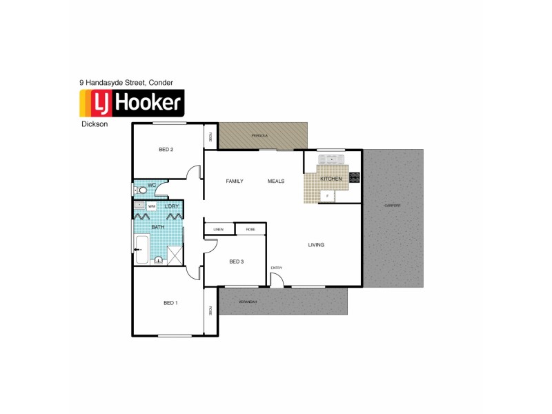 9 Handasyde Street, Conder ACT 2906 Floorplan