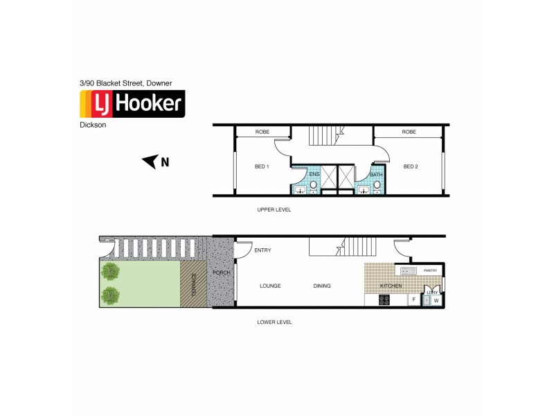 3/90 Blacket Street, Downer ACT 2602 Floorplan