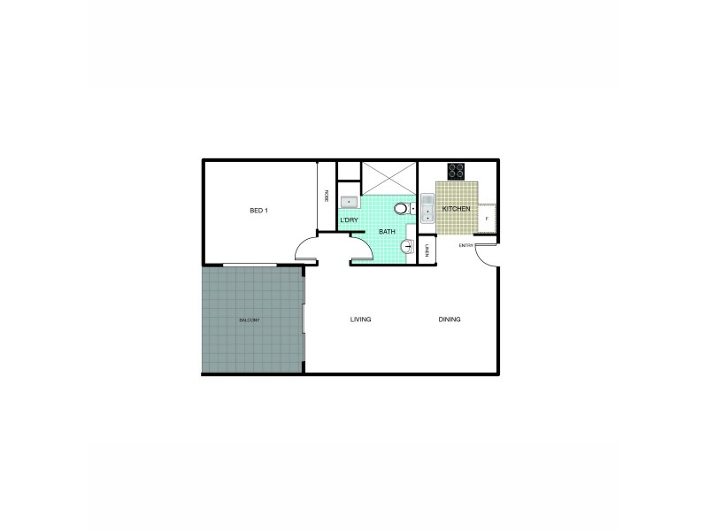 314/24 Girrahween Street, Braddon ACT 2612 Floorplan