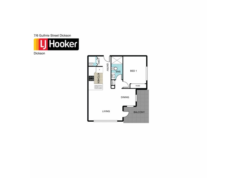 7/6 Guthrie Street, Dickson ACT 2602 Floorplan