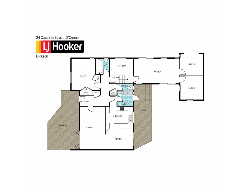 24 Cassinia Street, O’connor ACT 2602 Floorplan