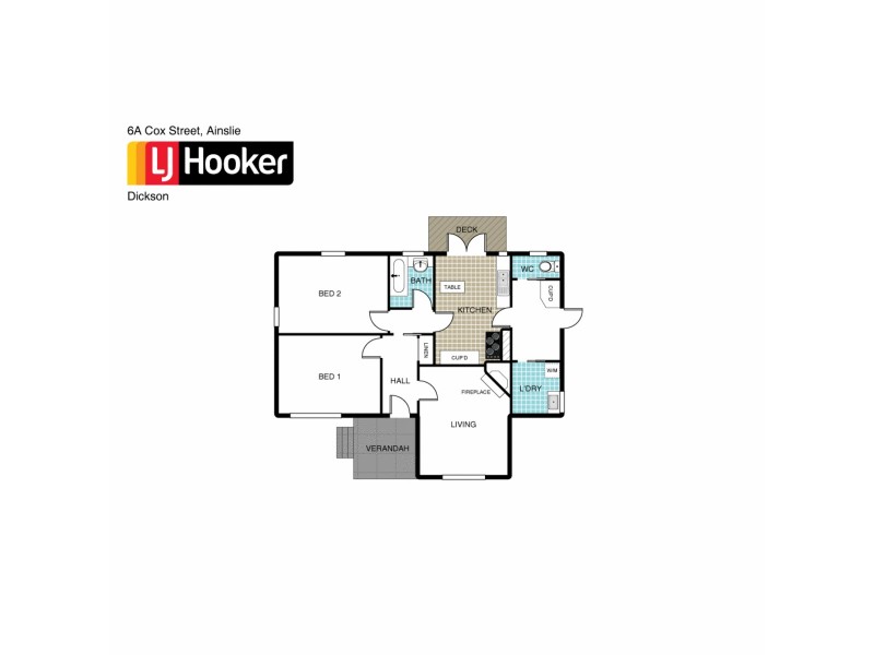 6A Cox Street, Ainslie ACT 2602 Floorplan