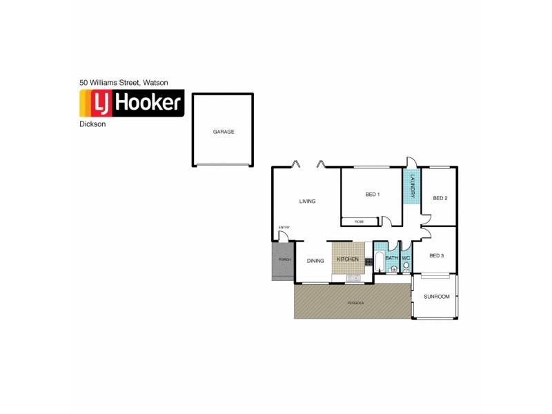 50 Williams Street, Watson ACT 2602 Floorplan