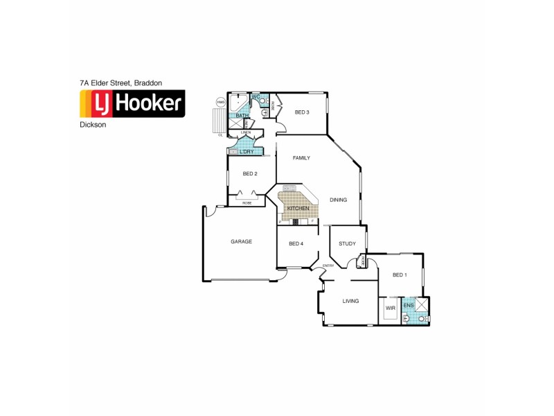 7A Elder Street, Braddon ACT 2612 Floorplan