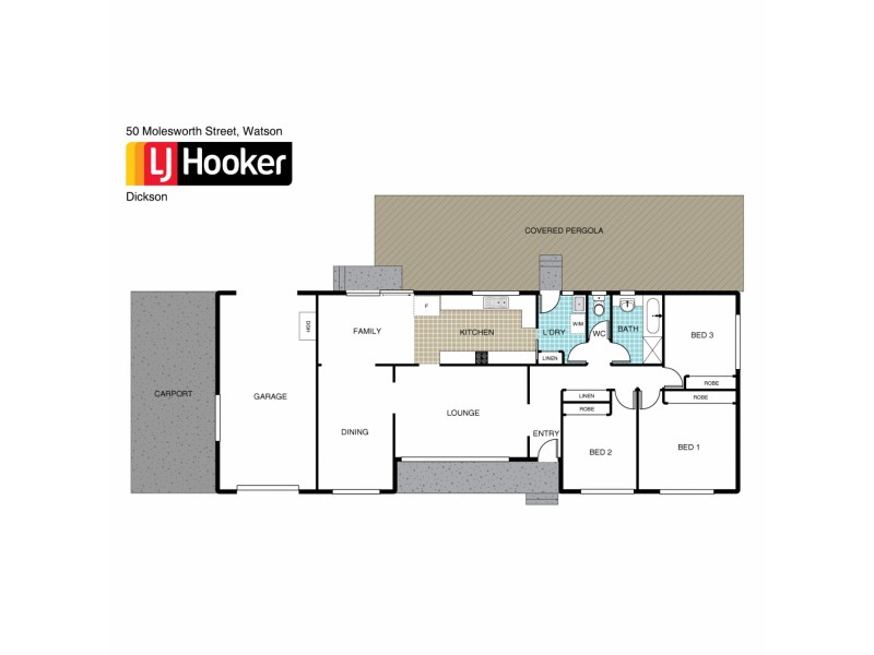 50 Molesworth Street, Watson ACT 2602 Floorplan