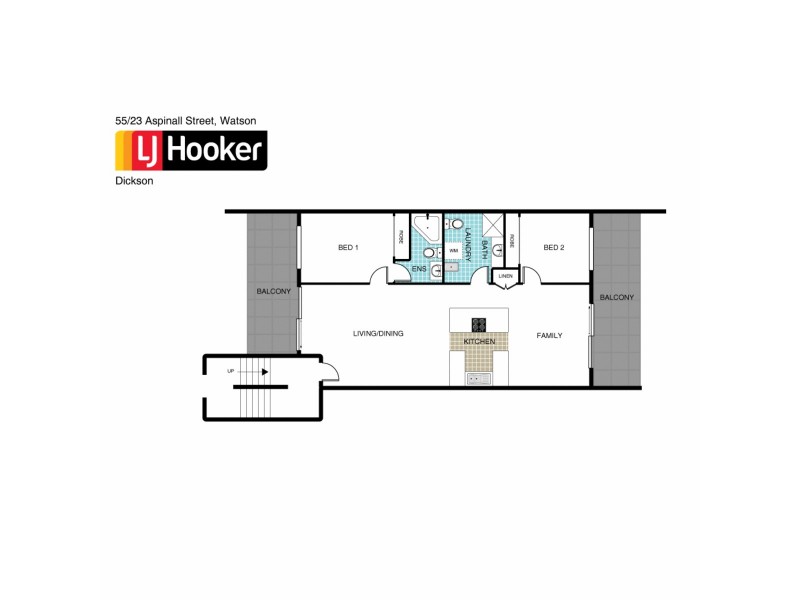55/23 Aspinall Street, Watson ACT 2602 Floorplan