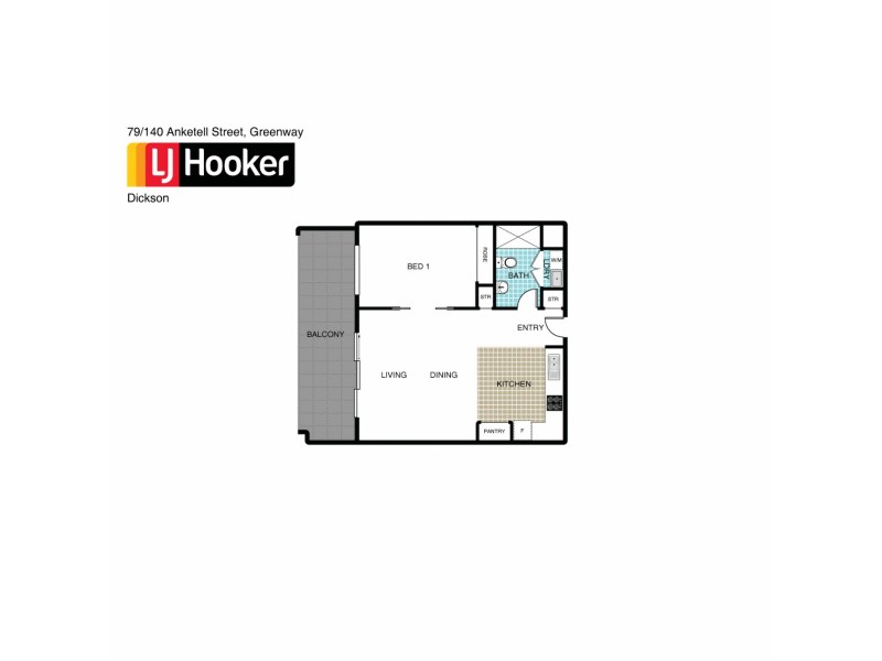 79/140 Anketell Street, Greenway ACT 2900 Floorplan