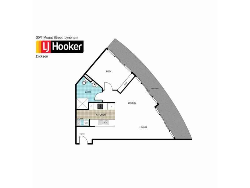 20/1 Mouat Street, Lyneham ACT 2602 Floorplan