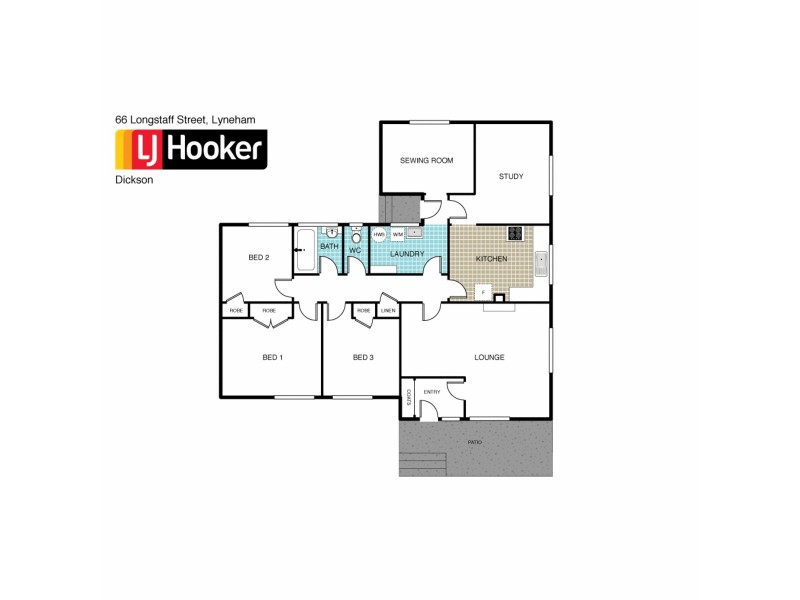 66 Longstaff Street, Lyneham ACT 2602 Floorplan