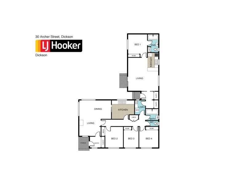 30 Archer Street, Dickson ACT 2602 Floorplan