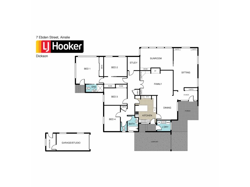 7 Ebden Street, Ainslie ACT 2602 Floorplan