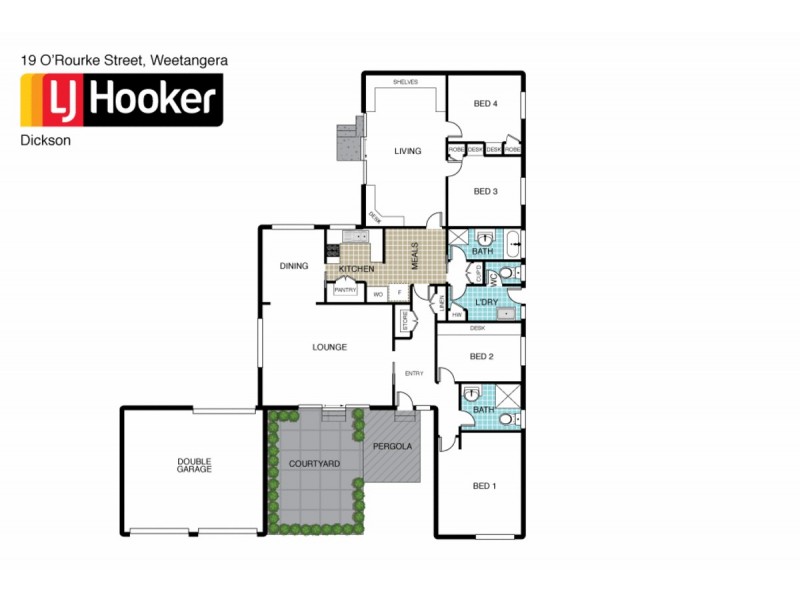 19 O’Rourke Street, Weetangera ACT 2614 Floorplan
