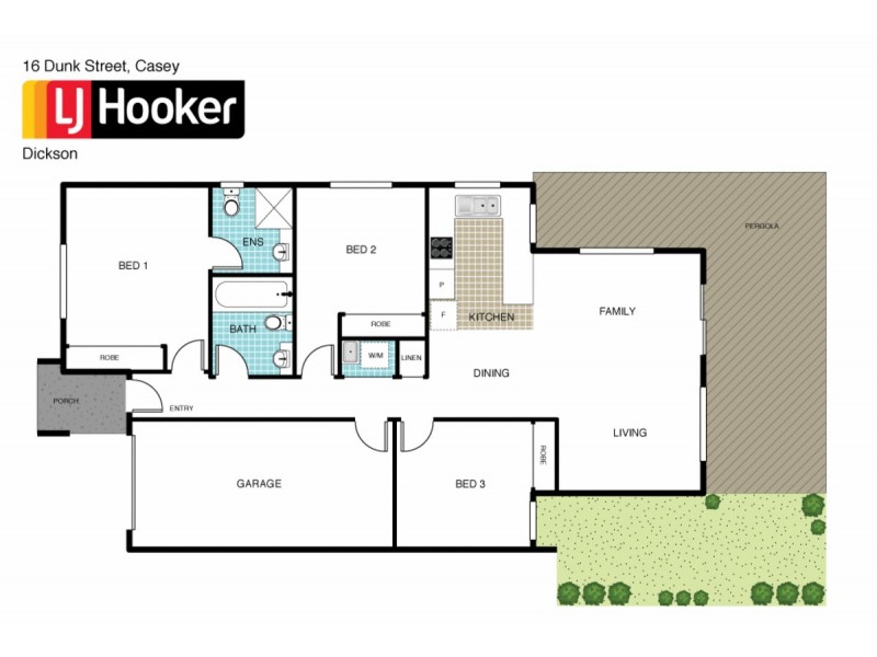 16 Dunk Street, Casey ACT 2913 Floorplan