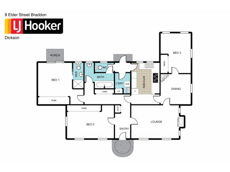 9 Elder Street, Braddon ACT 2612 Floorplan