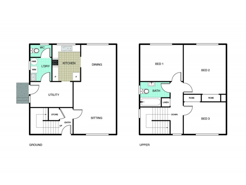 43 De Burgh Street, Lyneham ACT 2602 Floorplan