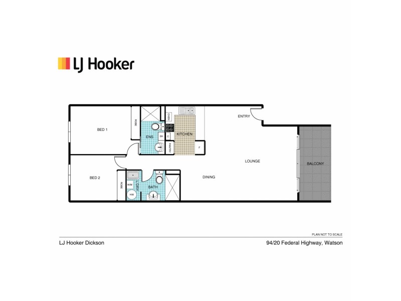 94/20 Federal Highway, Watson ACT 2602 Floorplan