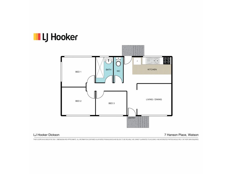 7 Hanson Place, Watson ACT 2602 Floorplan