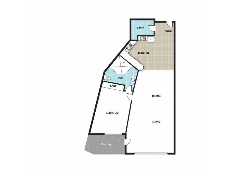 113/86-88 Northbourne Avenue, Braddon ACT 2612 Floorplan