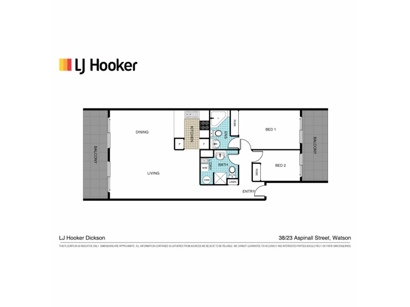 38/23 Aspinall Street, Watson ACT 2602 Floorplan