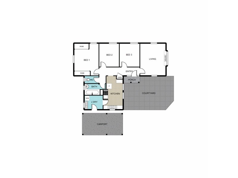53 David Street, O’connor ACT 2602 Floorplan