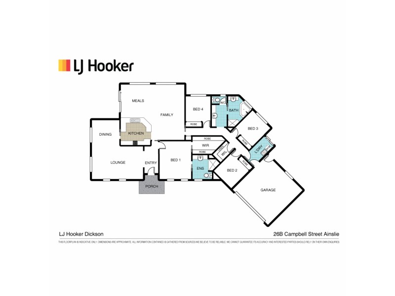 26B Campbell Street, Ainslie ACT 2602 Floorplan