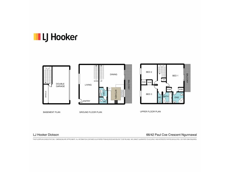 66/42 Paul Coe Crescent, Ngunnawal ACT 2913 Floorplan