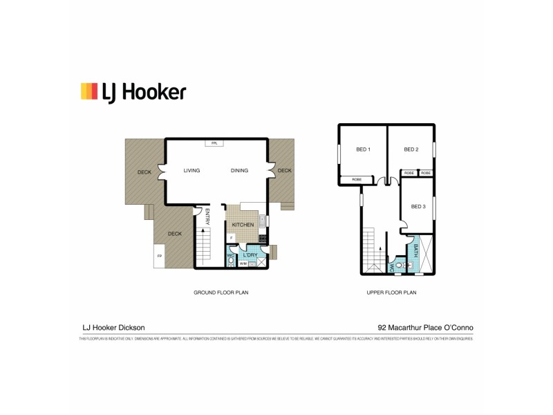 92 Macarthur Place, O’connor ACT 2602 Floorplan