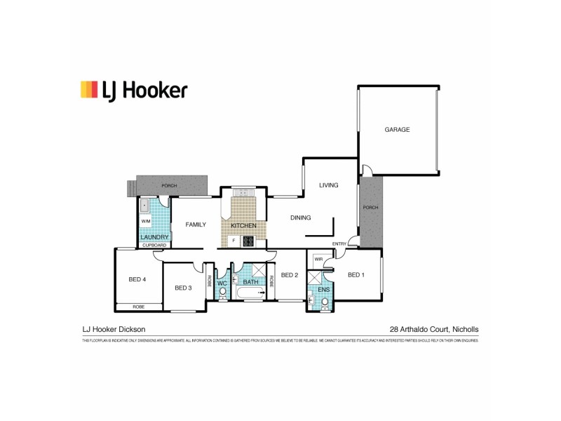 28 Arthaldo Court, Nicholls ACT 2913 Floorplan