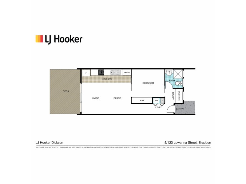5/123 Lowanna Street, Braddon ACT 2612 Floorplan