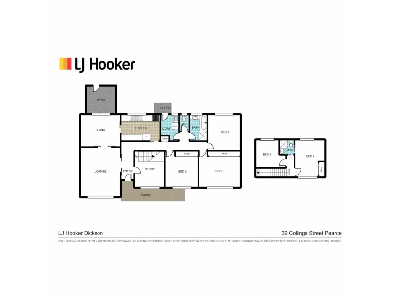 32 Collings Street, Pearce ACT 2607 Floorplan