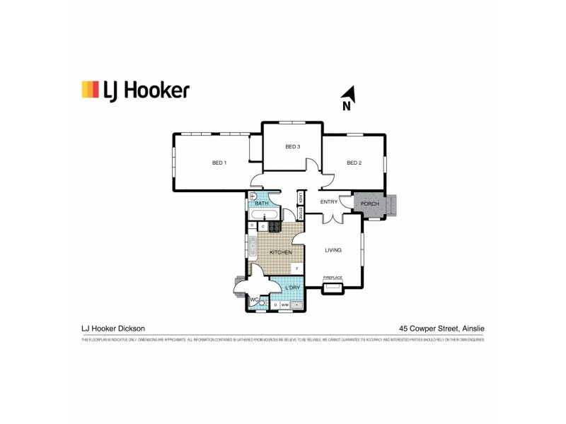 45 Cowper Street, Ainslie ACT 2602 Floorplan