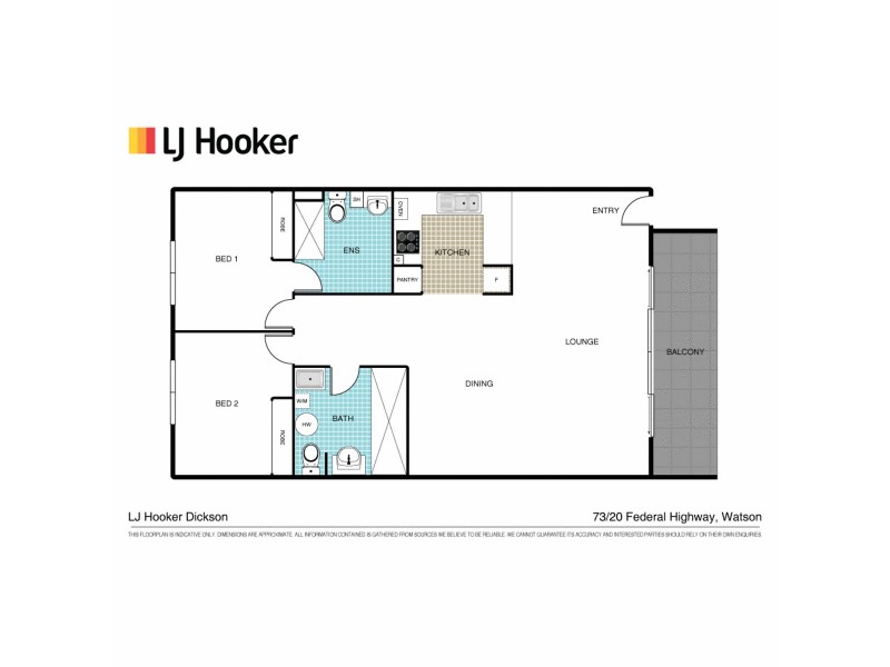 73/20 Federal Highway, Watson ACT 2602 Floorplan