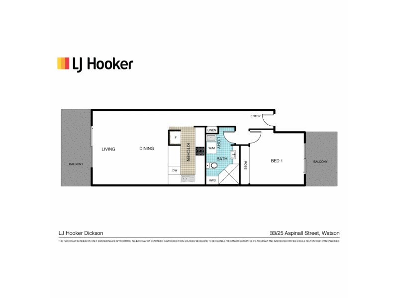 33/25 Aspinall Street, Watson ACT 2602 Floorplan