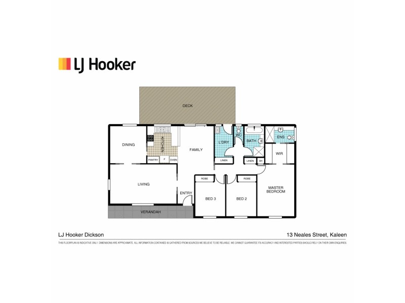 13 Neales Street, Kaleen ACT 2617 Floorplan