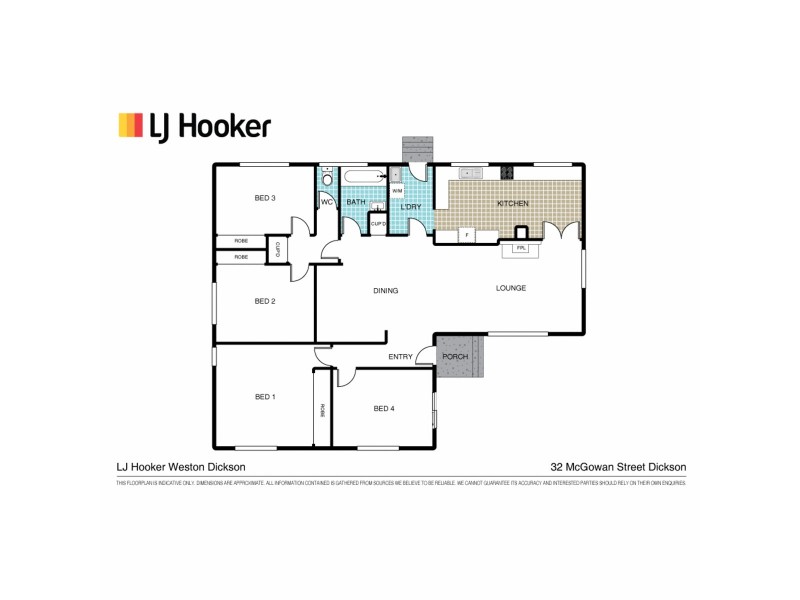 32 McGowan Street, Dickson ACT 2602 Floorplan