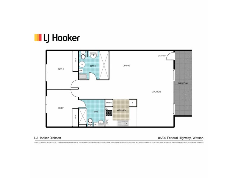85/20 Federal Highway, Watson ACT 2602 Floorplan