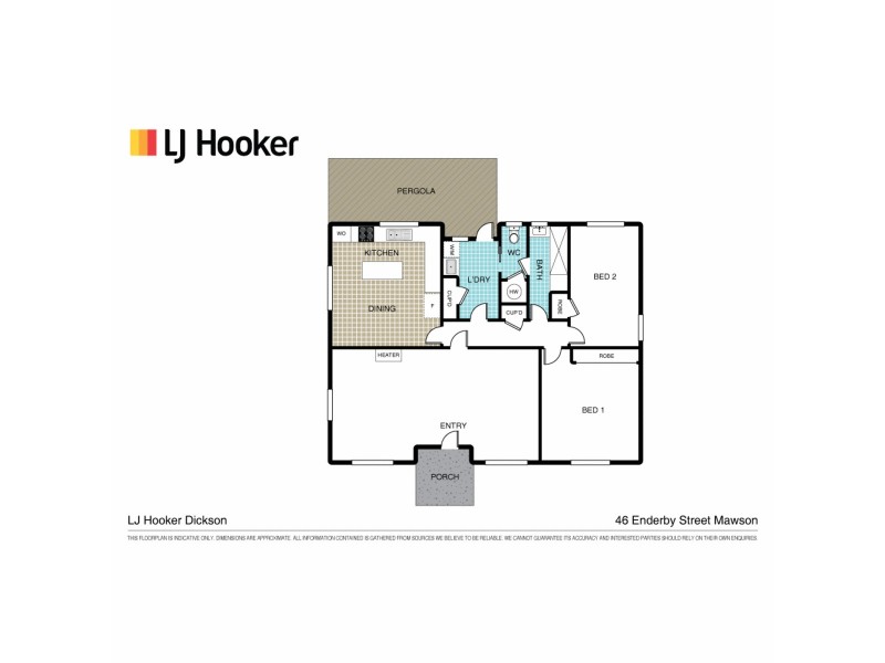 46 Enderby Street, Mawson ACT 2607 Floorplan