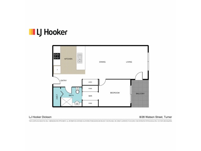 8/28 Watson Street, Turner ACT 2612 Floorplan