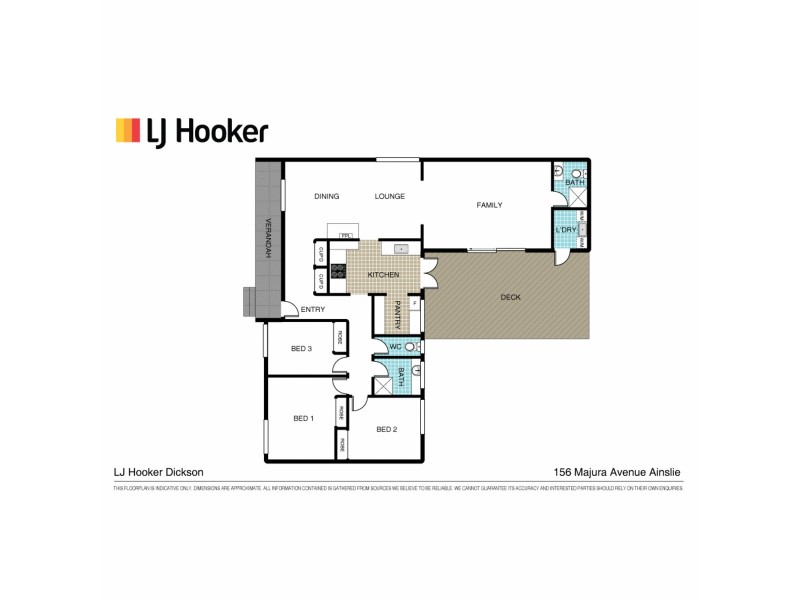 156 Majura Avenue, Ainslie ACT 2602 Floorplan