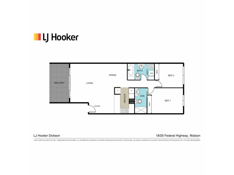 18/20 Federal Highway, Watson ACT 2602 Floorplan