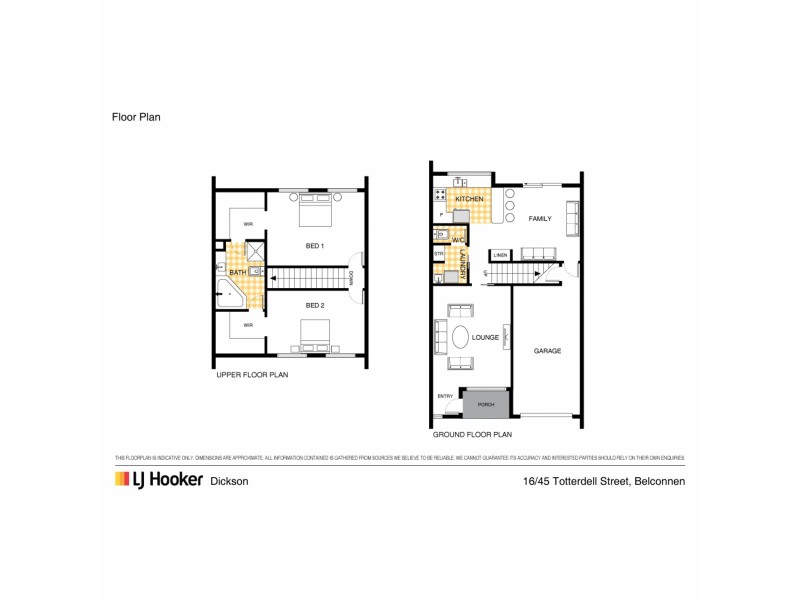 16/45 Totterdell Street, Belconnen ACT 2617 Floorplan