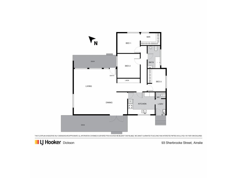 93 Sherbrooke Street, Ainslie ACT 2602 Floorplan