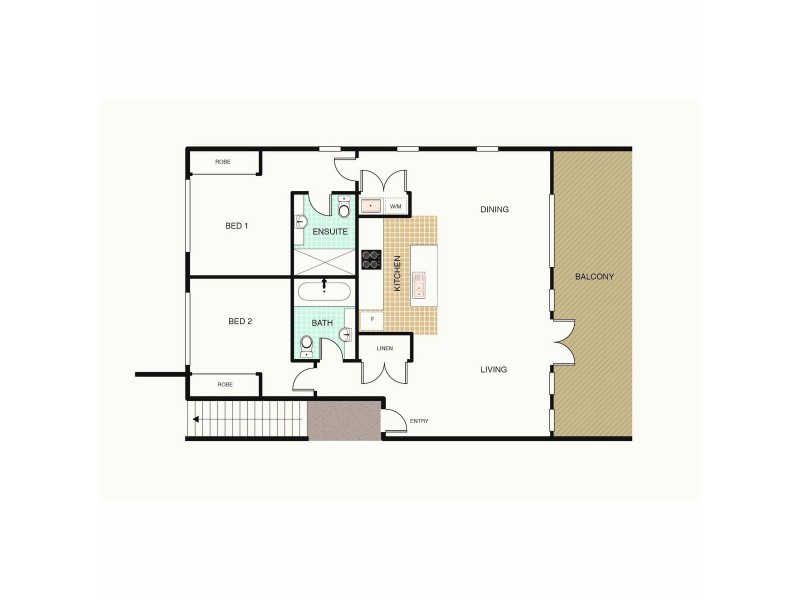 7/20 Gould Street, Turner ACT 2612 Floorplan